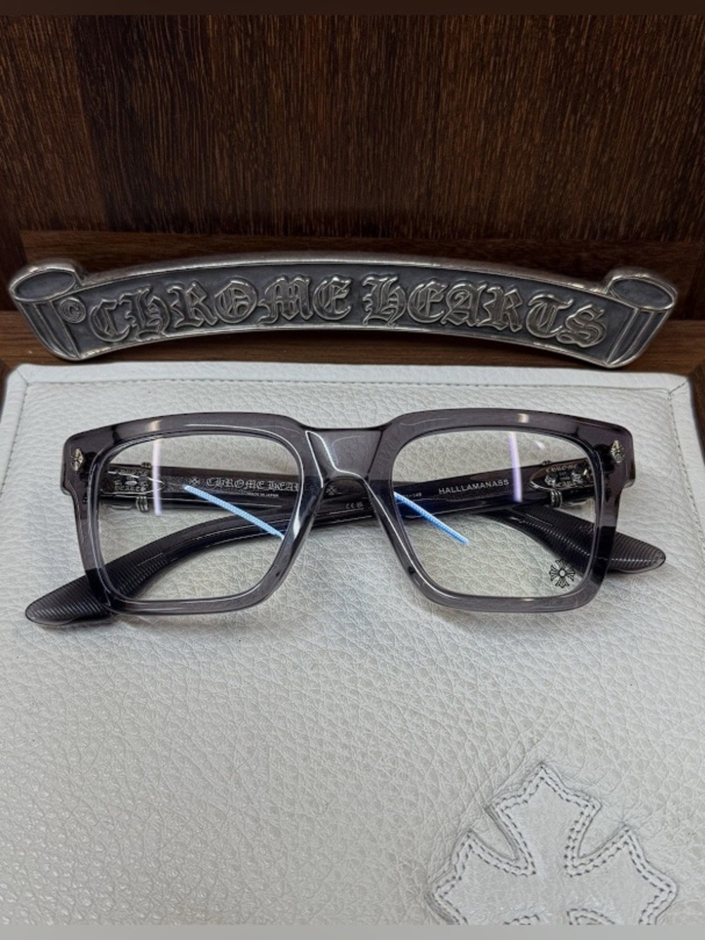 Chrome Hearts HALLLAMANASS Sunglasses Flint/Silver